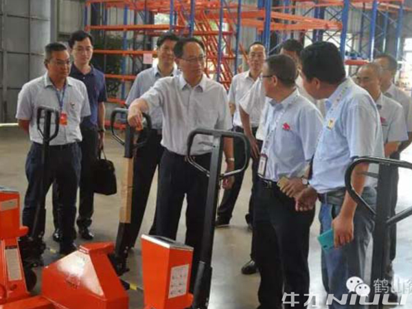 江門市委書記林應(yīng)武到牛力機械調(diào)研 江門市委書記林應(yīng)武到牛力機械調(diào)研